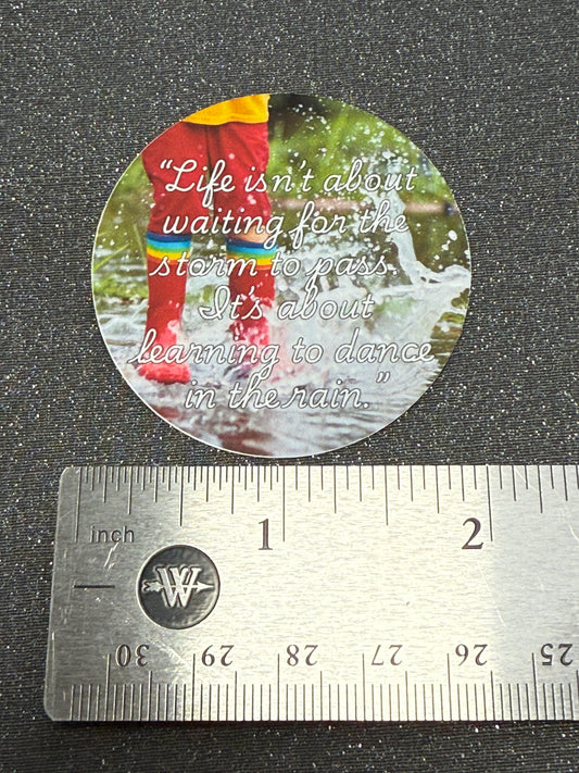 Inspiring Program "Splash" Vinyl Sticker 2”