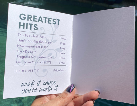 Just for Today (4.25" x 5.5")