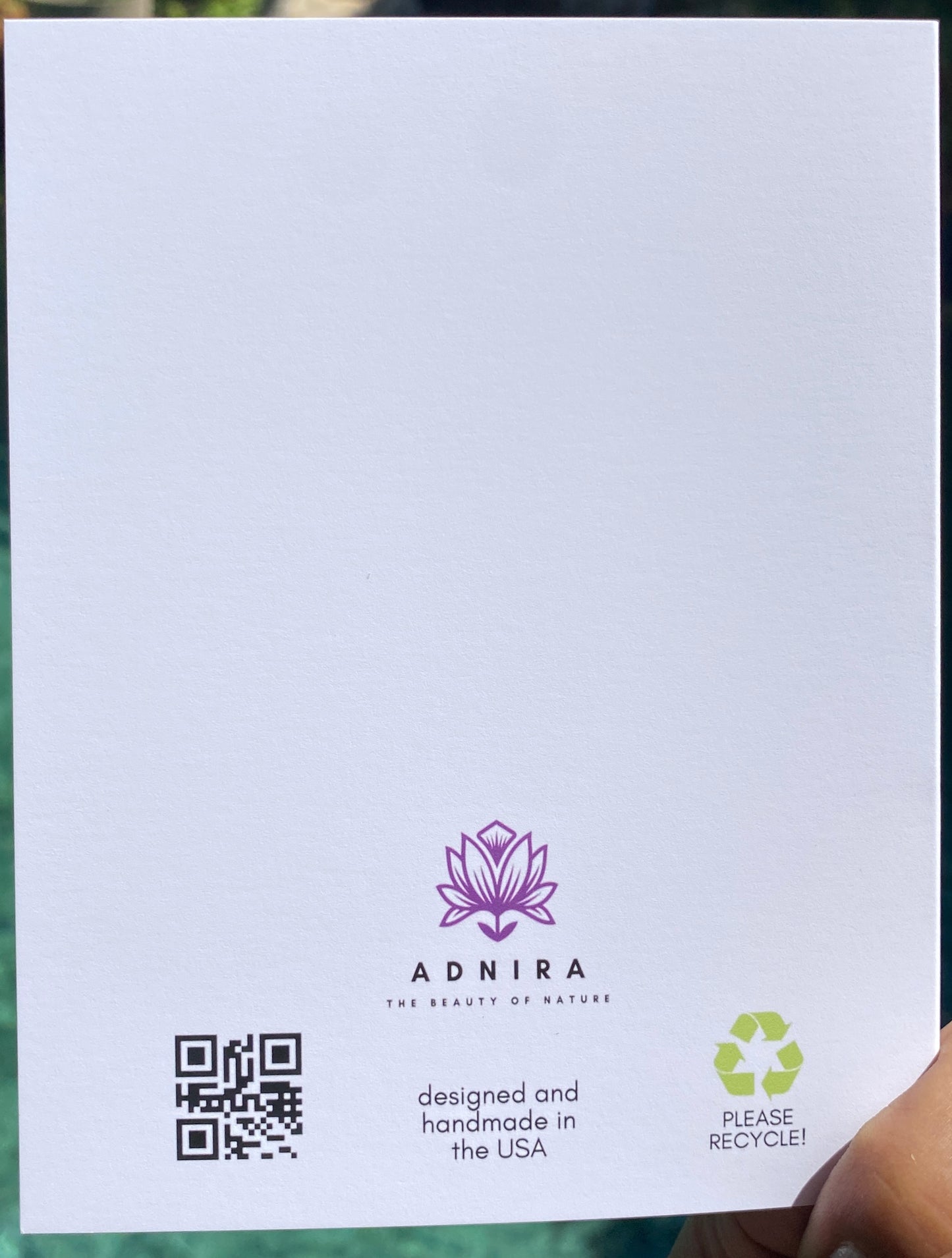 Just for Today (4.25" x 5.5")