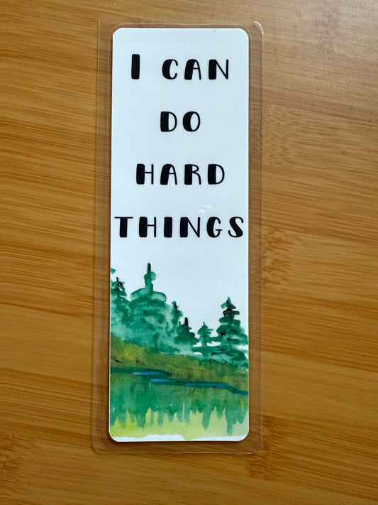 I Can Do Hard Things Bookmark