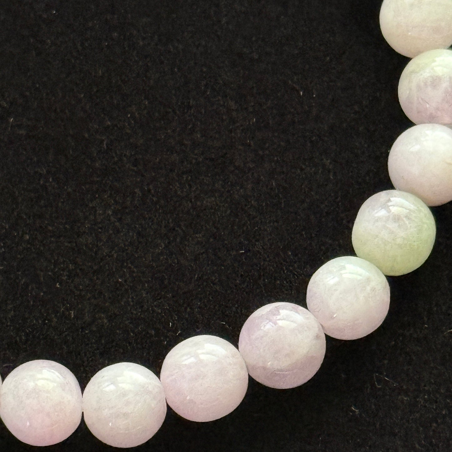 Kunzite Crystal Bracelet (8mm beads)