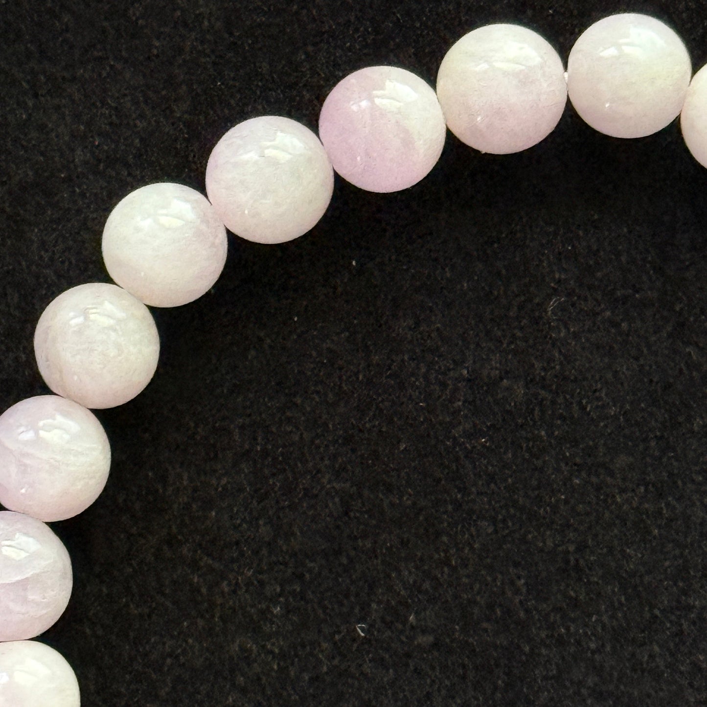 Kunzite Crystal Bracelet (8mm beads)