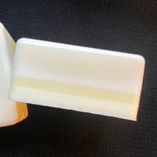 Our Version of Pineapple Cilantro - with White Tourmaline, Leaf Embossed, Layered Luxuriously Rich Lather - Bath Soap