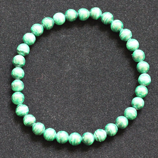 Malachite Bracelet (6 mm)