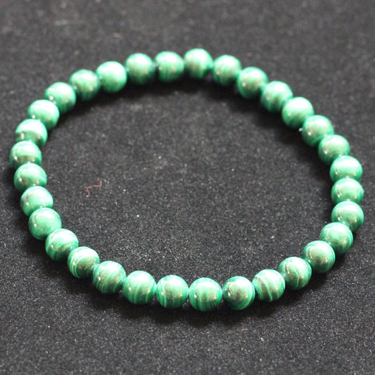 Malachite Bracelet (6 mm)