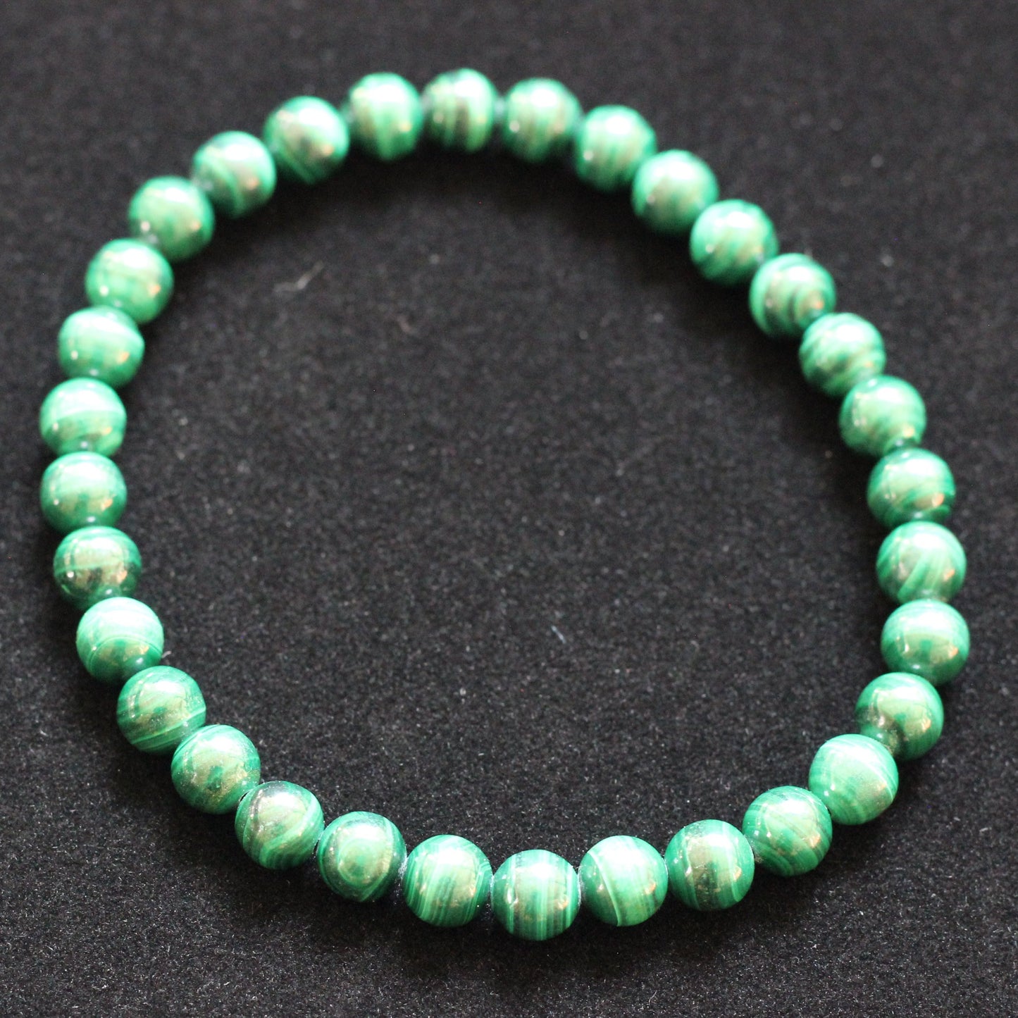 Malachite Bracelet (6 mm)