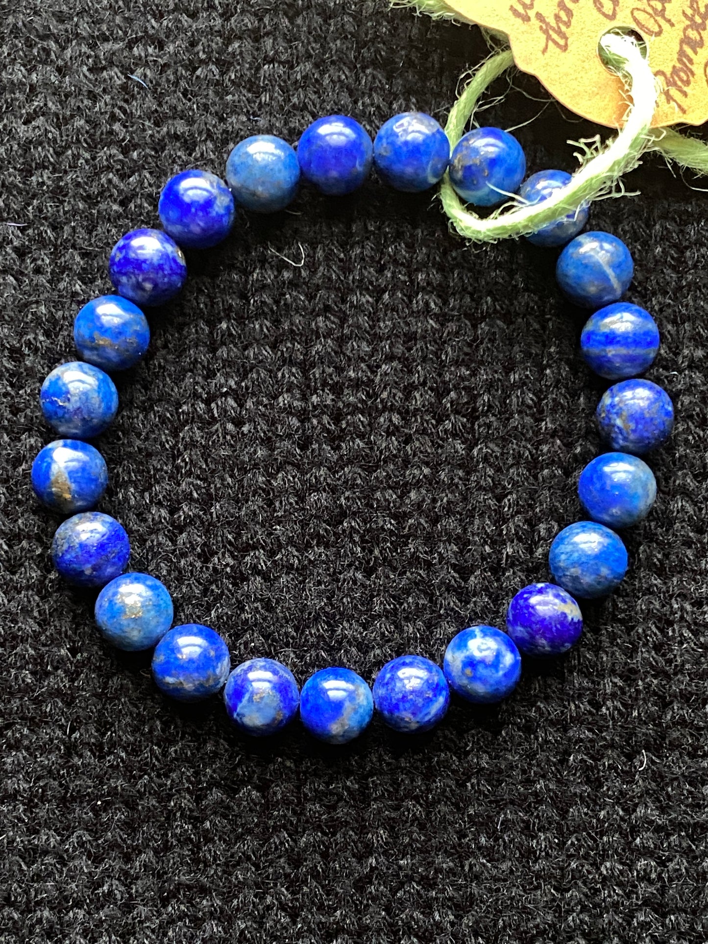 Lapis Lazuli Gemstone Bracelet (8mm) 100% Genuine