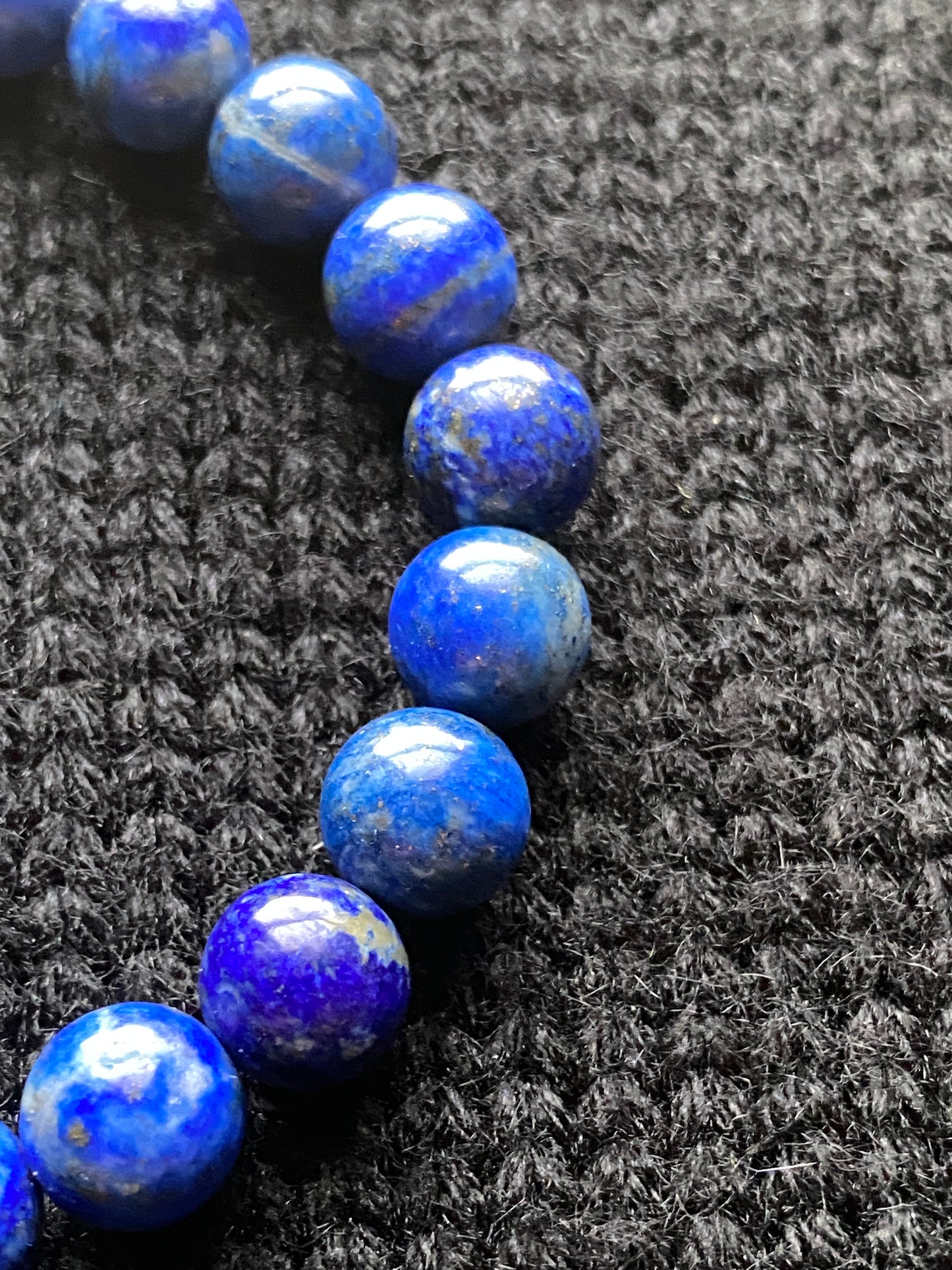 Lapis Lazuli Gemstone Bracelet (8mm) 100% Genuine