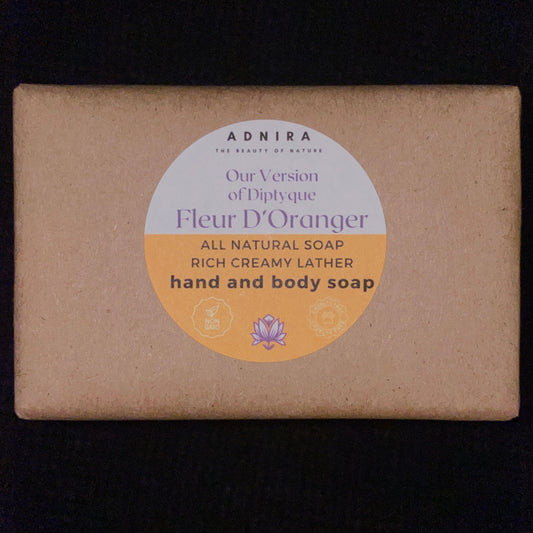 Our Version Of Fleur D'Oranger By Diptyque - Luxuriously Rich Lather - Bath Soap