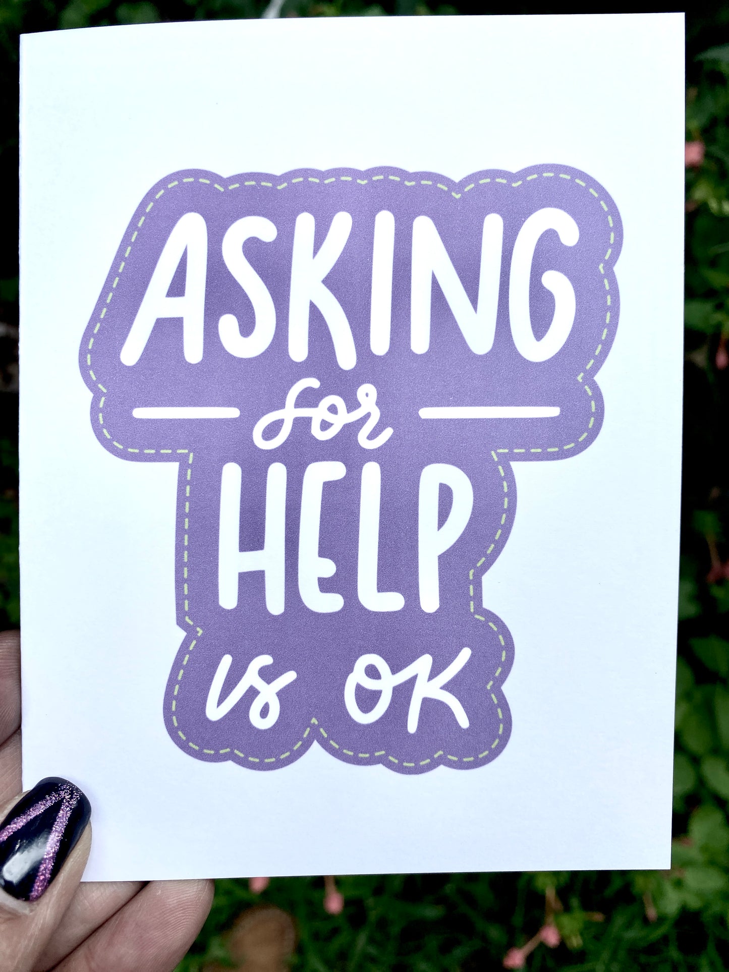 Asking for Help is OK