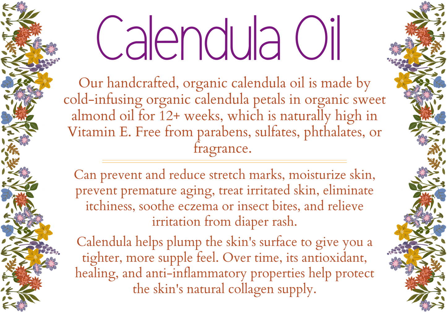 Concentrated Calendula Magic Oil