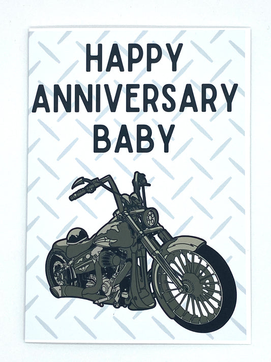 Happy Anniversary Baby (Biker)