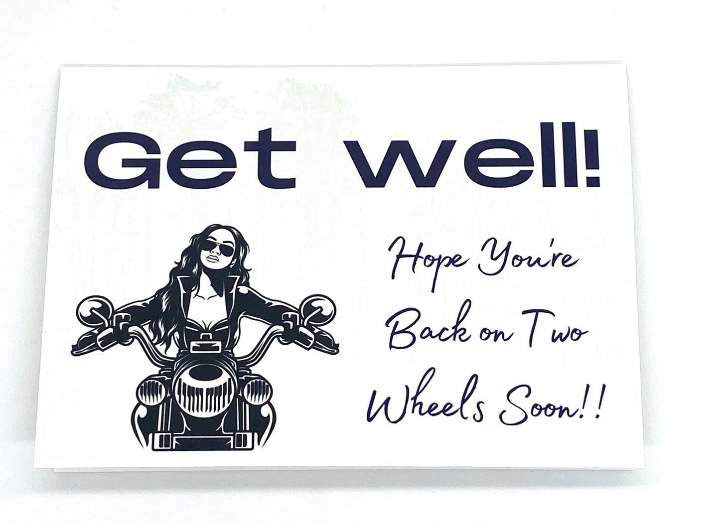 Lady Biker - Get Well