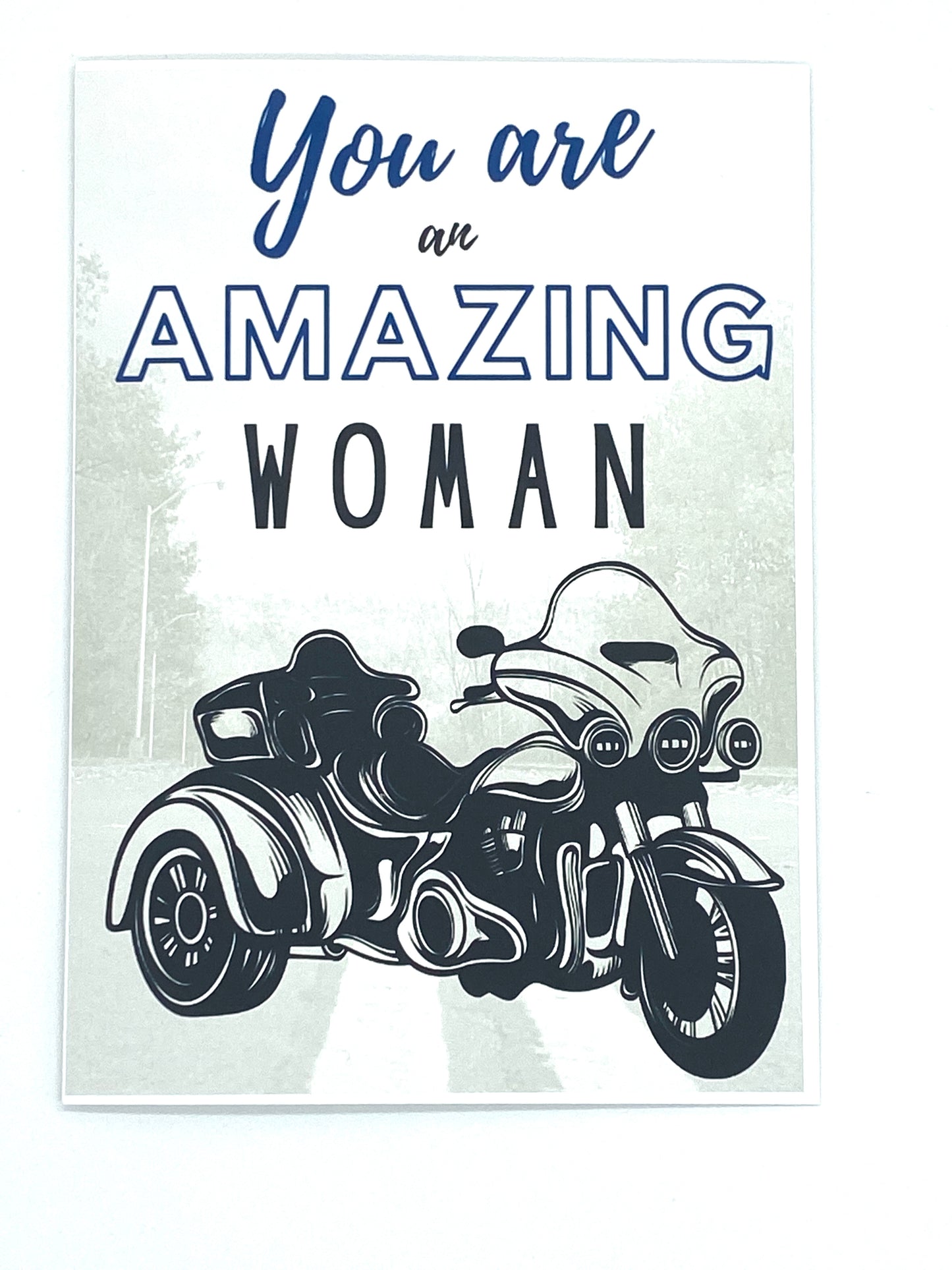 Lady Biker - Inspirational