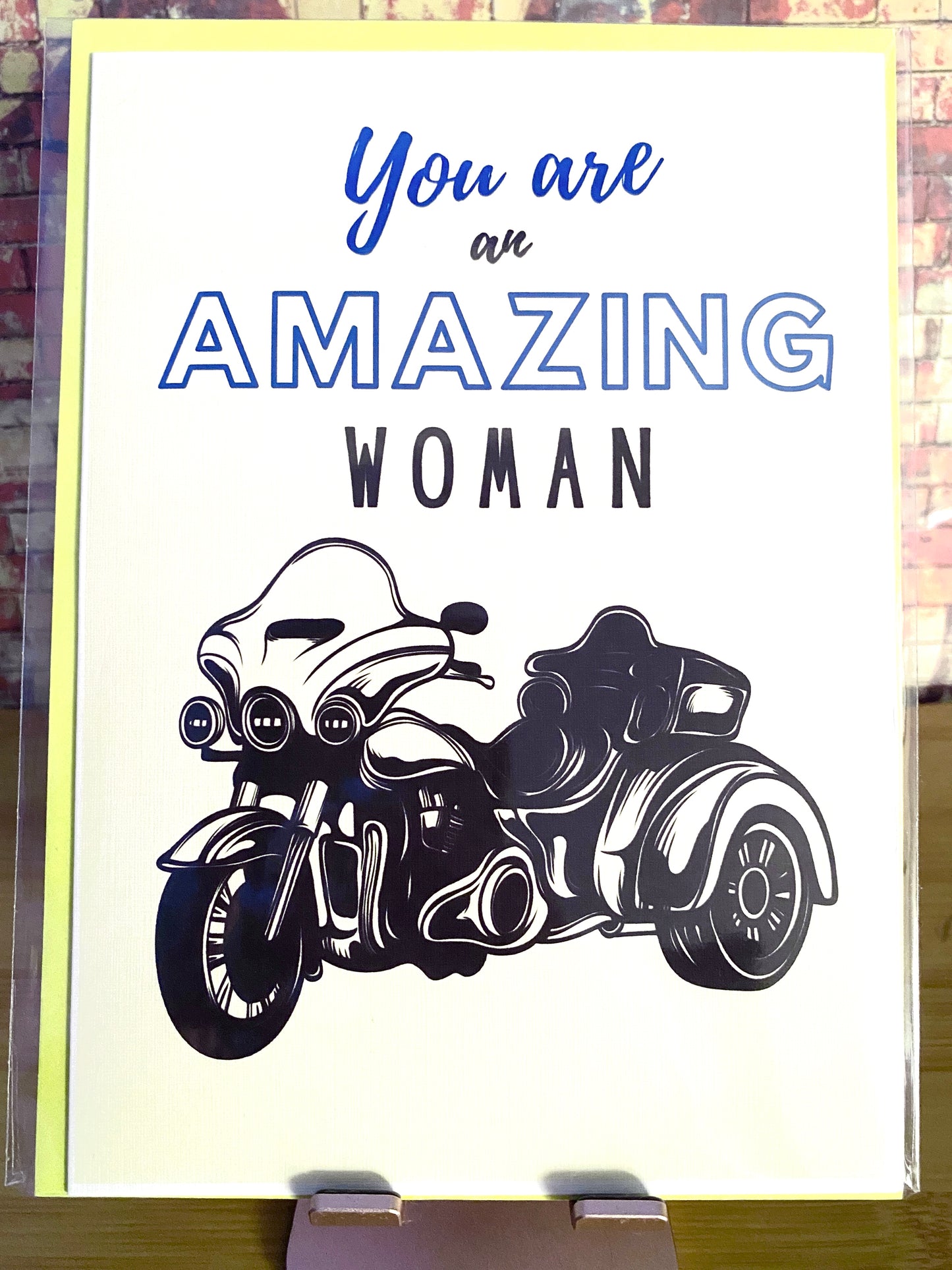 Lady Biker - Inspirational